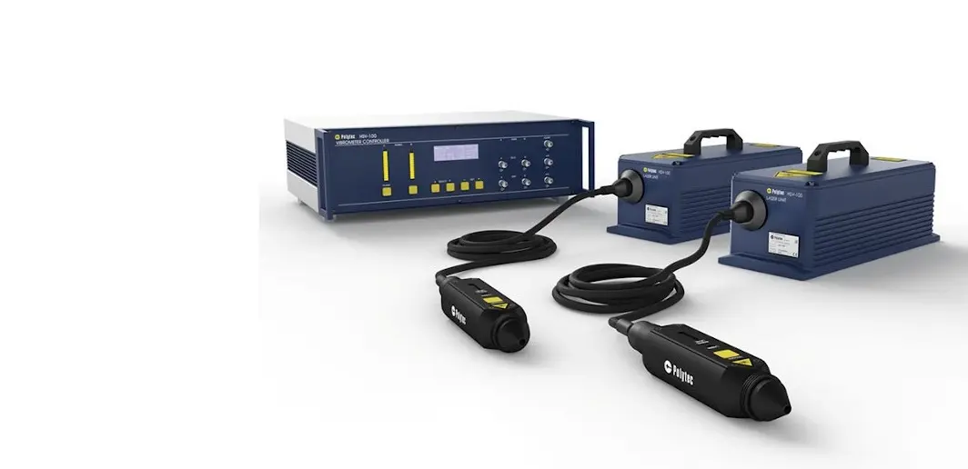 HSV-100 High Speed Vibrometer for simultaneous measurement of fast vibrating structures